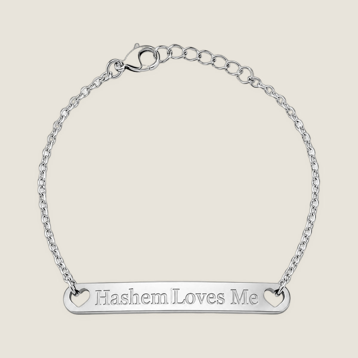 The Bar Bracelet in Silver — Hashem Loves Me jewelry
