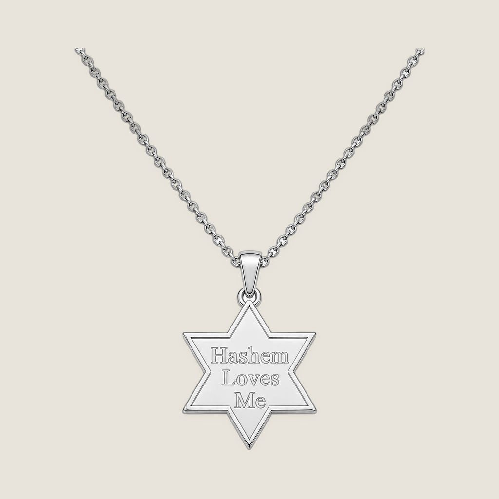 The Star Pendant in Silver — Hashem Loves Me jewelry