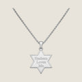The Star Pendant in Silver — Hashem Loves Me jewelry